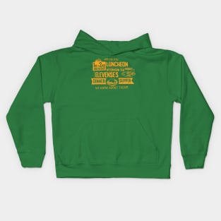 The Thirsty Halfling Shirish Pub (dark colors) Kids Hoodie